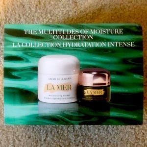 La Mer Moisturizing Cream 2oz & Eye Concentrate 0.5oz set.